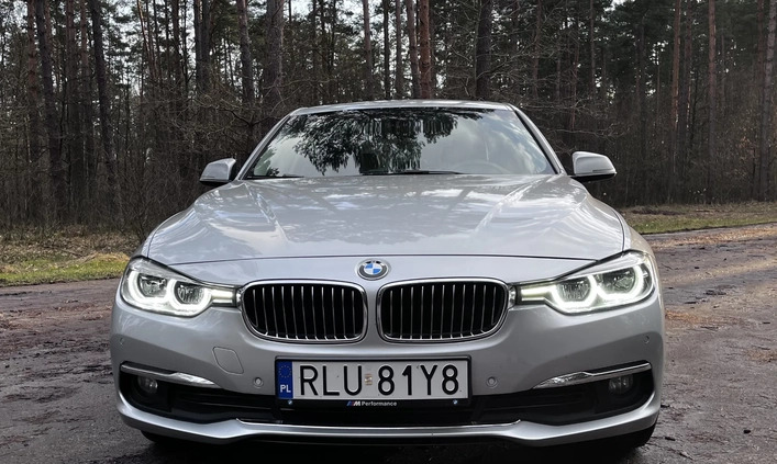 BMW Seria 3 cena 77900 przebieg: 131000, rok produkcji 2016 z Lubaczów małe 67